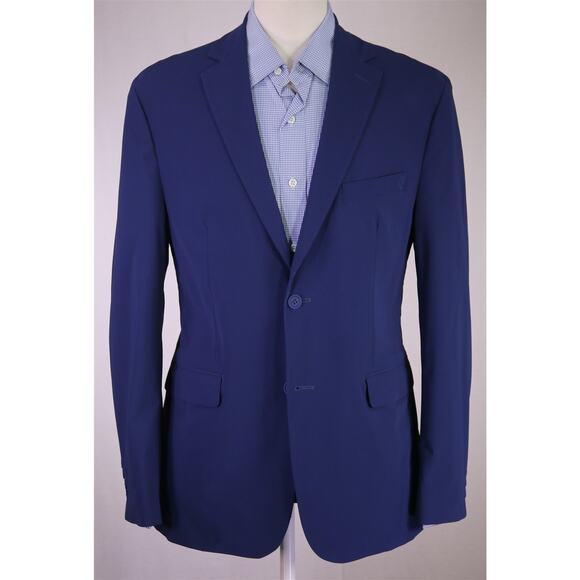 State of Matter Apparel Royal Blue Performance Blazer Jacket Men's Medium 38S - Picture 2 of 9